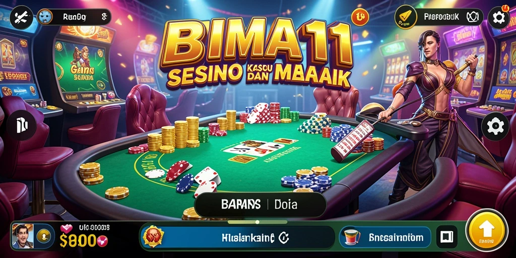 Gameplay menarik di BIMA11 dengan berbagai permainan Kasino.