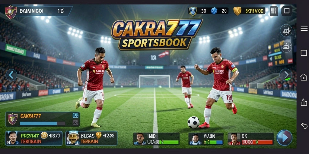 Tampilan gameplay CAKRA777 saat pengguna melakukan taruhan.