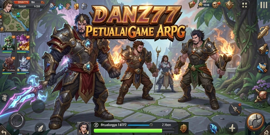 Screenshot gameplay menampilkan aksi seru di dunia ARPG.