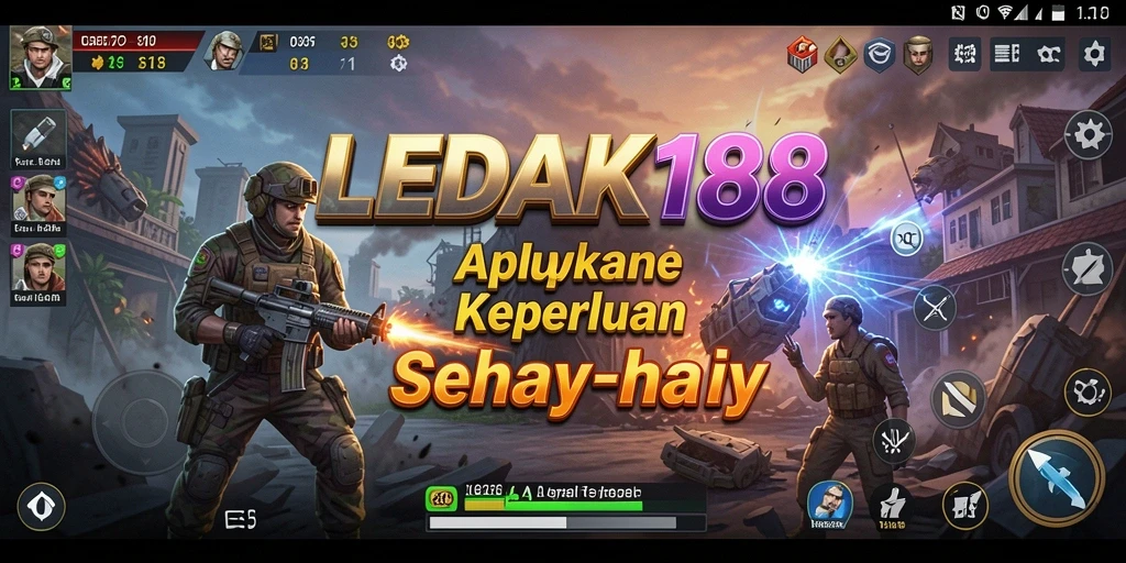 Tampilan utama LEDAK188 yang intuitif dan mudah digunakan.