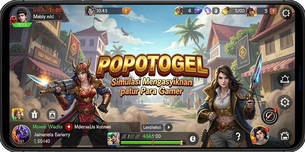 Tampilan gameplay <strong>POPOTOGEL</strong> yang menarik dan interaktif.
