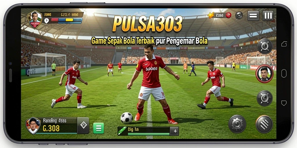 Tampilan menarik dari gameplay <strong>PULSA303</strong> yang penuh aksi sepak bola.