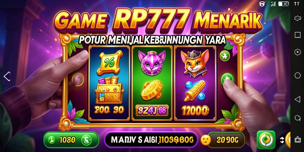 Tampilan gameplay Slot yang menarik di RP777.