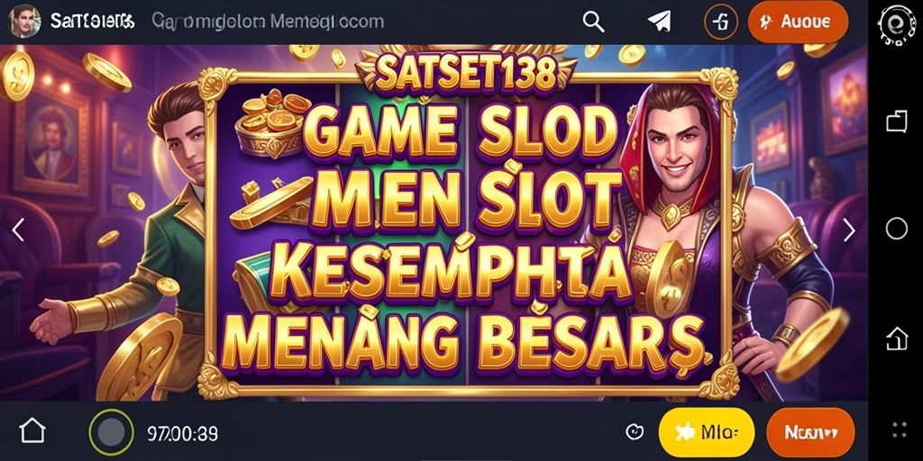 Gameplay menarik SATSET138 dengan berbagai tema Slot.