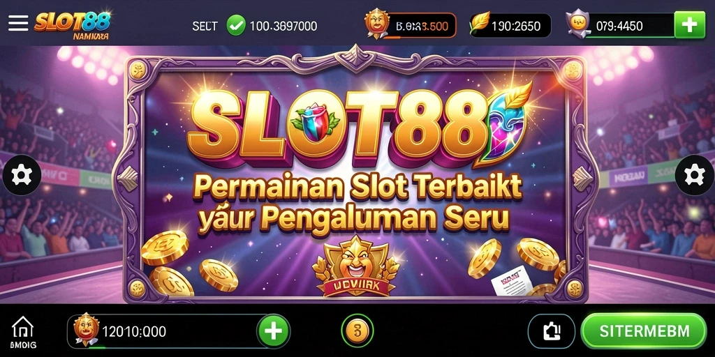 Tampilan gameplay yang menarik dan menghibur di SLOT88.
