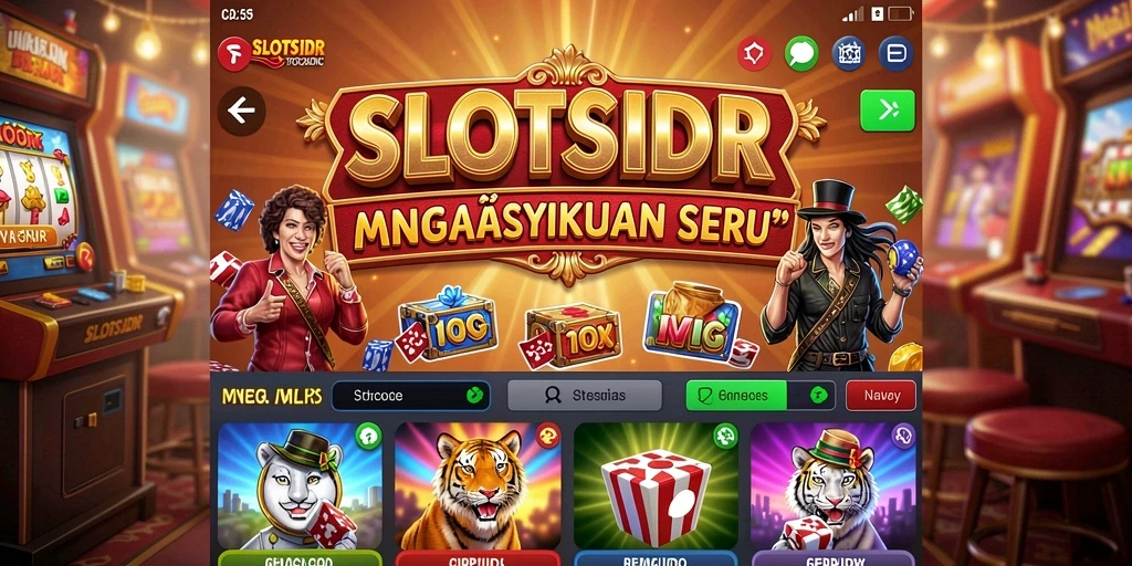 Tangkapan layar dari gameplay SLOTSIDR menampilkan momen seru bermain slot.
